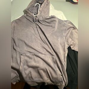 Forever 21 Gray Sun Wash Hoodie size L